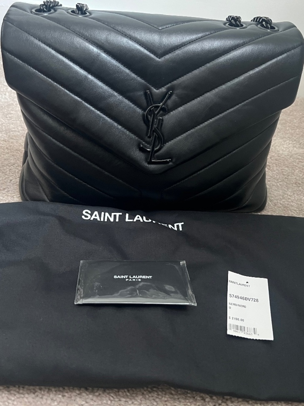 Saint Laurent LOULOU MEDIUM IN MATELASSÉ